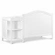 Namesake Charlie Wood 4-in-1 Convertible Crib & Changer in White
