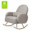 Namesake Compass Upholstered Modern Fabric Rocker in Gray