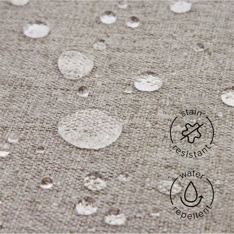 Namesake Compass Upholstered Modern Fabric Rocker in Gray