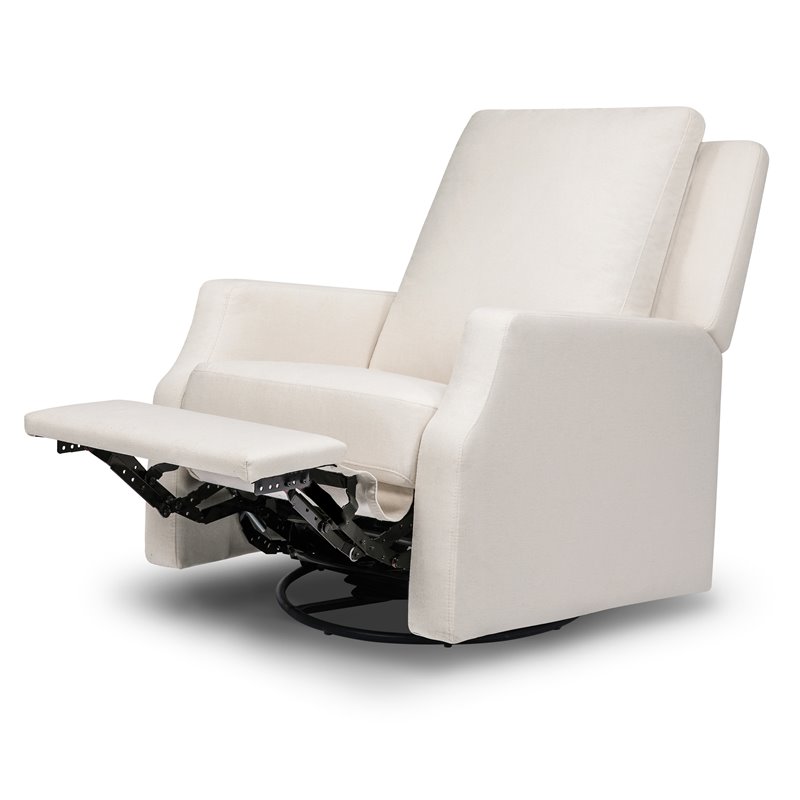 Namesake Crewe Fabric Swivel Glider Recliner in Performance Cream