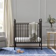 Namesake Abigail Metal 3-in-1 Convertible Mini Crib in Vintage Black