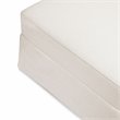 Namesake Crawford Modern Fabric Gliding Ottoman in Performance Cream