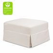Namesake Crawford Modern Fabric Gliding Ottoman in Performance Cream