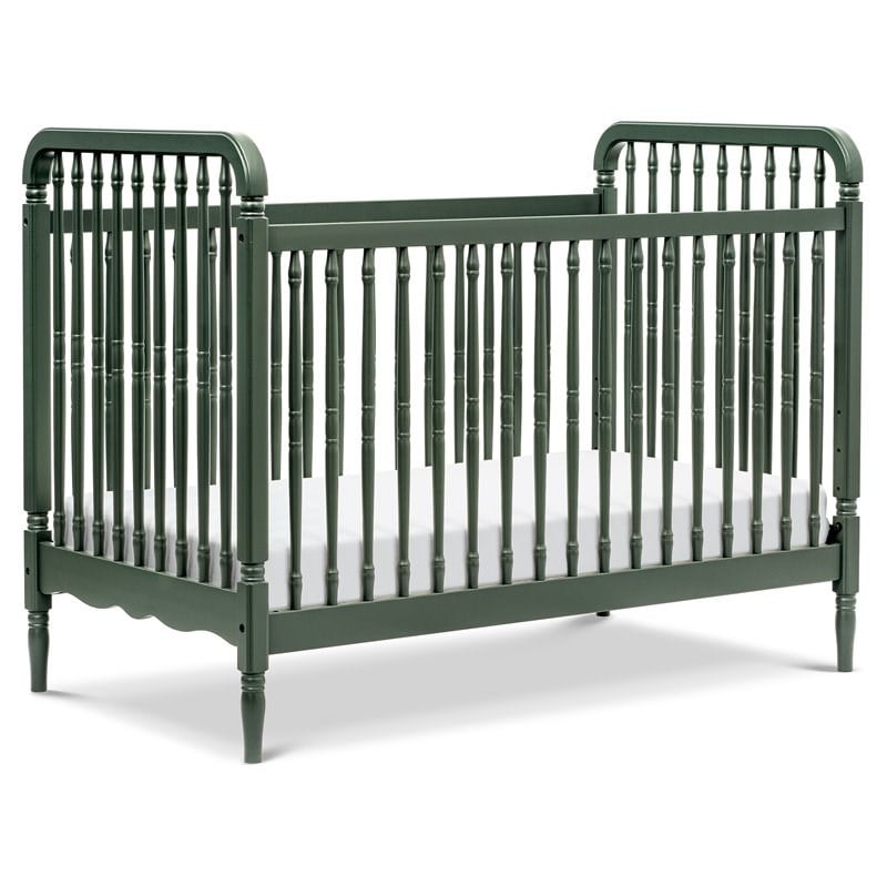 Namesake Liberty Wood 3-in-1 Convertible Crib in Forest Green
