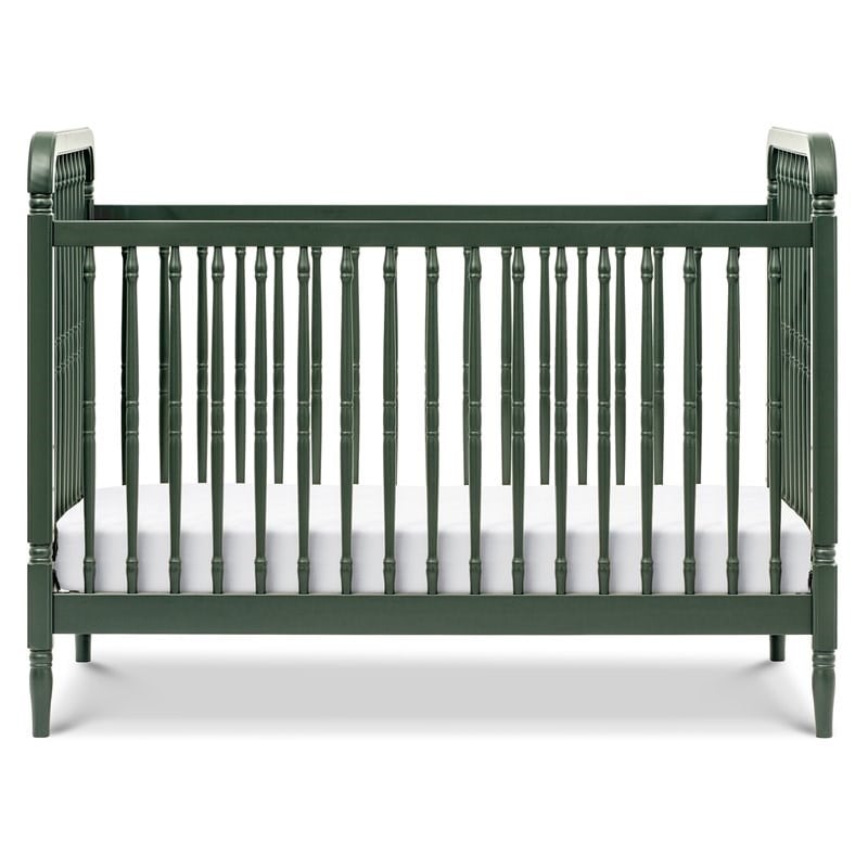 Namesake Liberty Wood 3-in-1 Convertible Crib in Forest Green