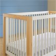 Namesake Nantucket Wood 3-in-1 Convertible Crib in Warm White and Honey