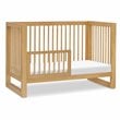 Namesake Nantucket Wood 3-in-1 Convertible Crib in Honey Natural