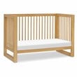 Namesake Nantucket Wood 3-in-1 Convertible Crib in Honey Natural