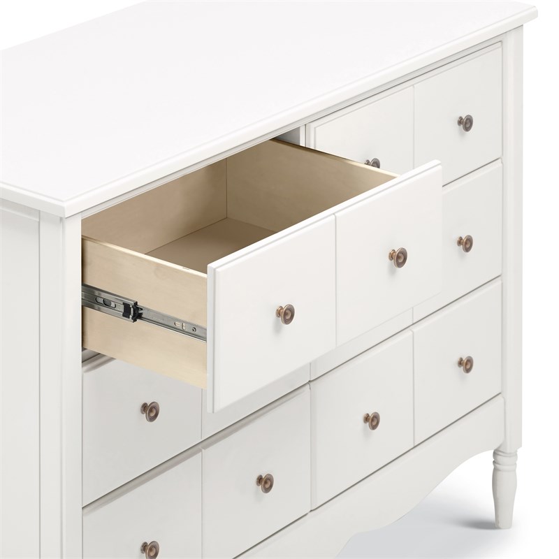 Namesake Liberty 6-Drawer Assembled Dresser in Warm White