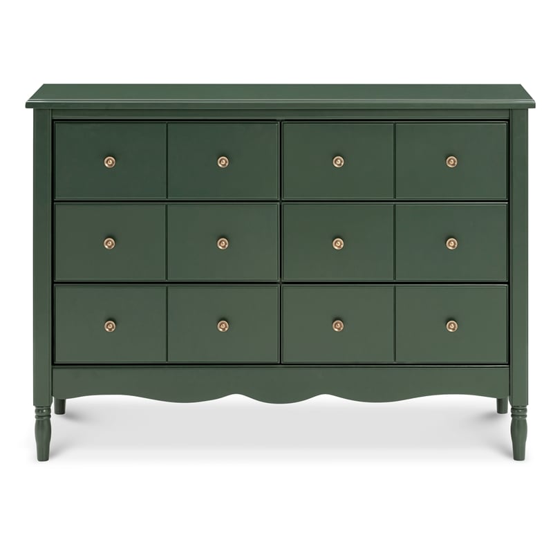 Namesake Liberty 6-Drawer Assembled Dresser in Forest Green