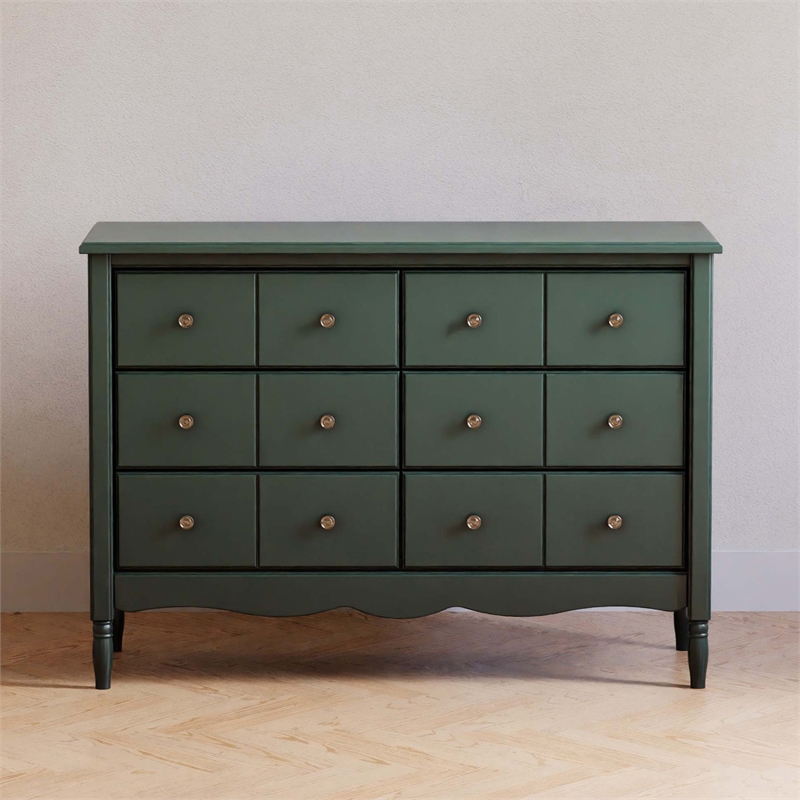 Namesake Liberty 6-Drawer Assembled Dresser in Forest Green
