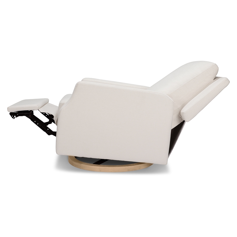 Namesake Crewe Electronic Swivel Glider Recliner in Performance Cream