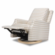 Namesake Crewe Recliner and Swivel Glider in Tan Gingham
