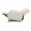 Namesake Crewe Recliner and Swivel Glider in Tan Gingham