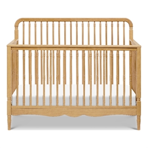 Namesake Liberty 4-in-1 Convertible Spindle Crib in Honey