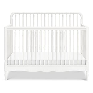 Namesake Liberty 4-in-1 Convertible Spindle Crib in Warm White
