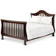 Ashbury 4-in-1 Convertible Crib with Toddler Bed Conversion Kit in Espresso