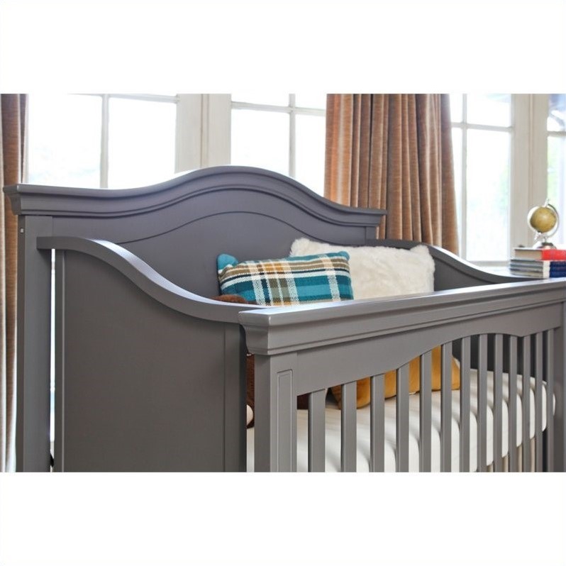 Million Dollar Baby Classic Louis 4 In 1 Convertible Crib Million Dollar Baby Classic Louis Convertible Crib With Toddler Rail