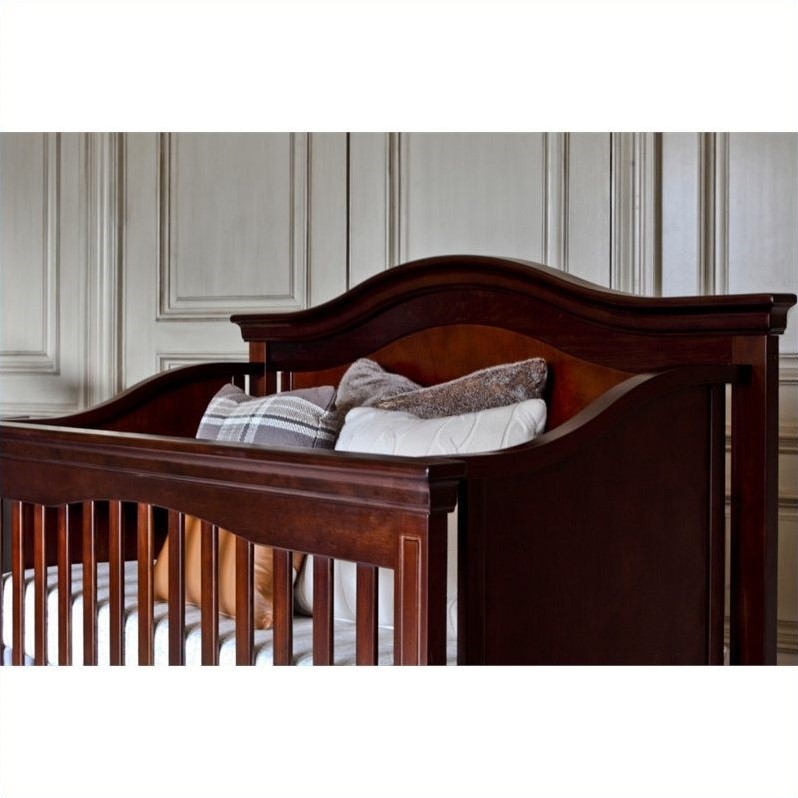 Million Dollar Baby Classic Louis 4 In 1 Convertible Crib Million Dollar Baby Classic Louis Convertible Crib With Toddler Rail
