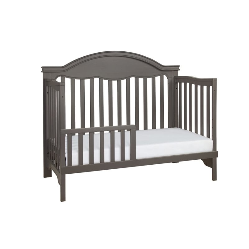 Million Dollar Baby Classic Etienne 4in1 Convertible Crib in Manor Gray M15701MG