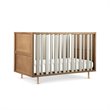 Nursery Works Novella Crib In Stained Ash and Ivory