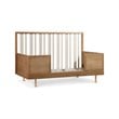 Nursery Works Novella Crib In Stained Ash and Ivory