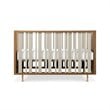 Nursery Works Novella Crib In Stained Ash and Ivory