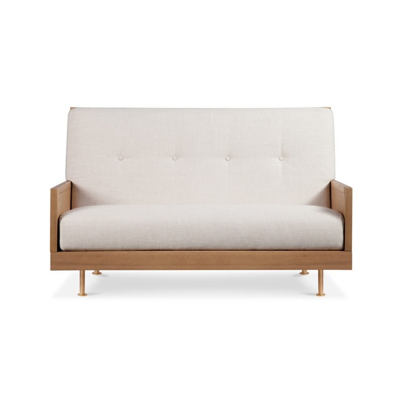 Nursery Works Novella Crib In Stained Ash and Ivory