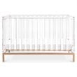 Nursery Works Luma Crib in Acrylic with Rose Gold