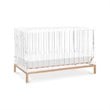 Nursery Works Luma Crib in Acrylic with Rose Gold