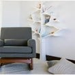 Nursery Works Engineered Wood Kids Tree Bookcase For Over 100 Books in White