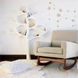 Nursery Works Engineered Wood Kids Tree Bookcase For Over 100 Books in White