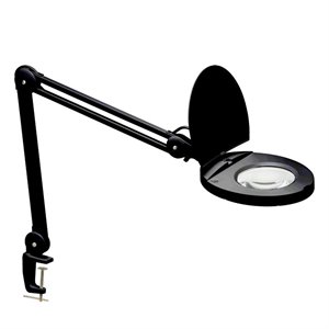 dainolite metal modern 1 light black table lamp