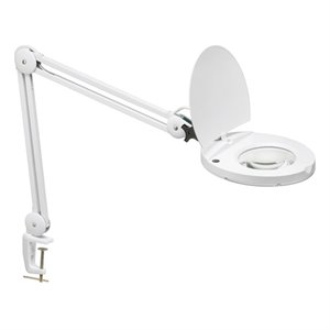 dainolite metal modern 1 light white table lamp