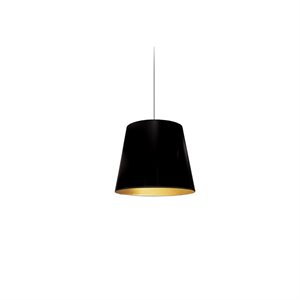 dainolite fabric modern 1 light oversized drum black pendant