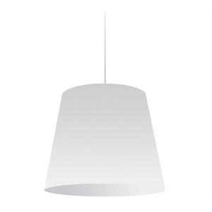 dainolite fabric modern 1 light oversized drum white pendant