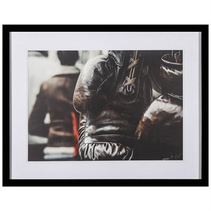 Yosemite 'Power of Intention' Framed Photographic Wood Print in Multi-Color