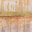 Yosemite Home Decor 'City by the Bay' Fabric Canvas in Multi-Color