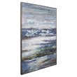 Yosemite Home Decor Azzurro Multi-Color Fabric Canvas Painting