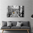 Yosemite Lisbon Yellow Tram I Glass Photographic Print