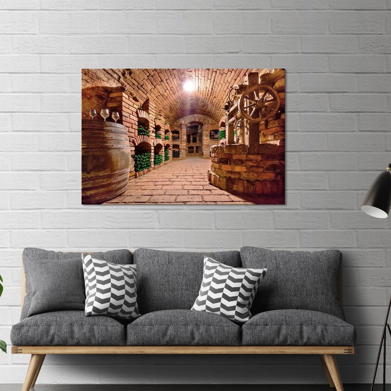 Yosemite Home Decor Vintage Press Glass Multi-Color Photographic Print