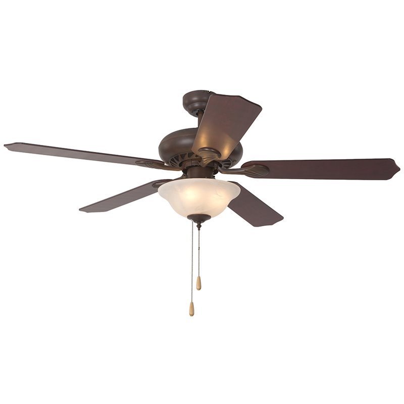 Yosemite Whitney 52 5 Blade Ceiling Fan In Dark Brown Db 1 5 Blade Ceiling Fan In Dark Brown