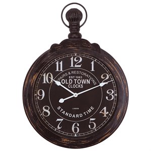 Yosemite Timepiece Wall Clock in Black and White