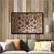 Yosemite Home Decor 'Symmetry's Cut' Glass Mixed Media Shadowbox in Multi-Color