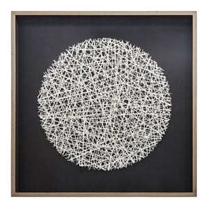 Yosemite Home Decor 'Beauty of Simple' Glass Media Shadowbox in Multi-Color