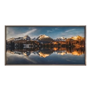 Yosemite Home Decor &quotIdentic Image&quot Glass Photographic Art in Multi-Color