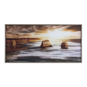 Yosemite Home Decor &quotEthereal Peace&quot Glass Photographic Art in Multi-Color