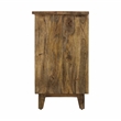 Yosemite Home Decor Gracia Large Mango and Solid Acacia Wood Cabinet in Brown