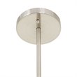 Yosemite Home Decor Aquarius 1-Light Geometric Metal Pendant in Matte Black
