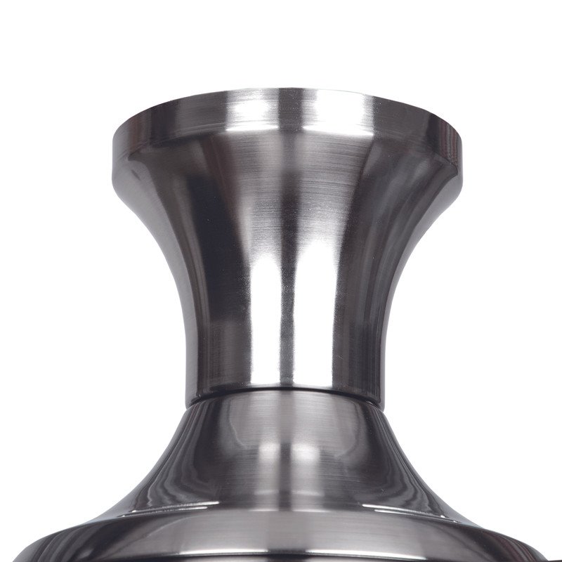 Yosemite Home Decor Taysom 2-Light 4-Blade Wood Ceiling Fan in Polished Nickel